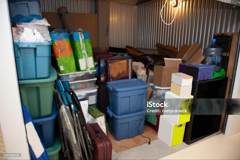 image of a full storage unit