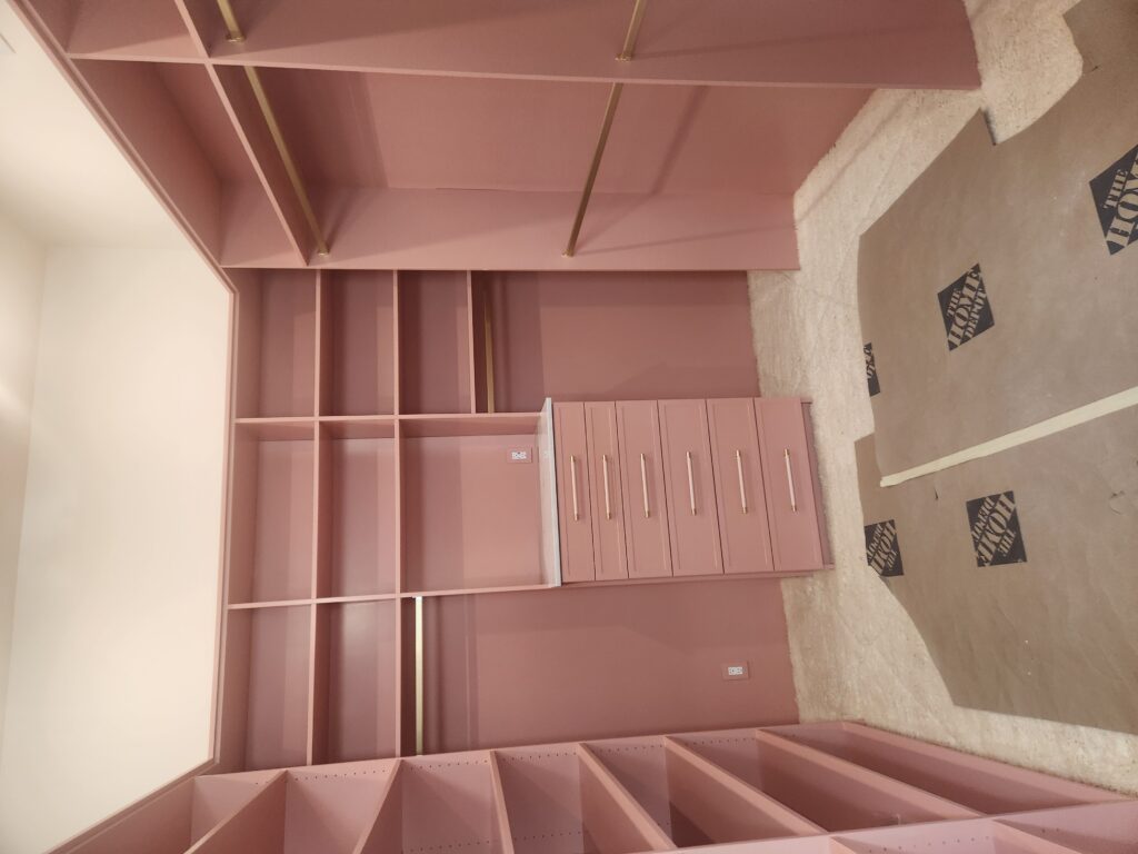 after pictures of barbie closet